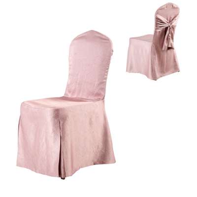 High quality spandex Stackable chair seat cover for sale