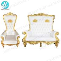 2018 luxury cheap king throne chair for wedding party